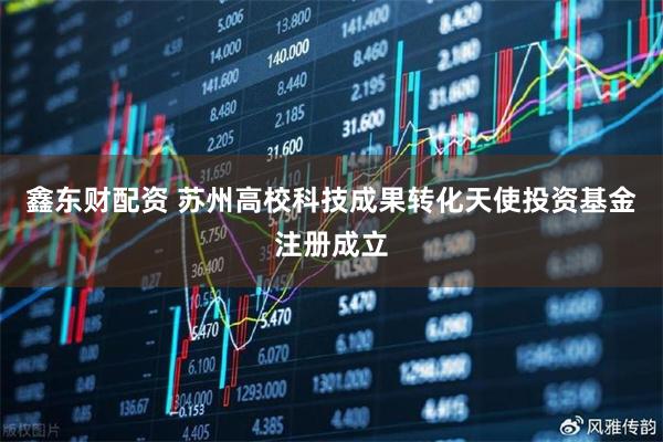 鑫东财配资 苏州高校科技成果转化天使投资基金注册成立